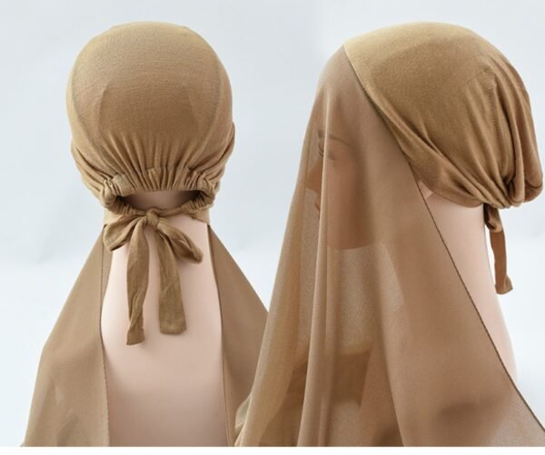 Wholesale Hijab Caps , Easy To Wear Hijab Adjustable Headscarf - Image 5