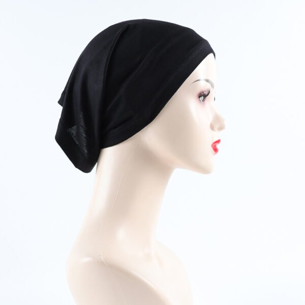 Cotton Breathable Elastic Inner cap, Women Undercaps - Image 3
