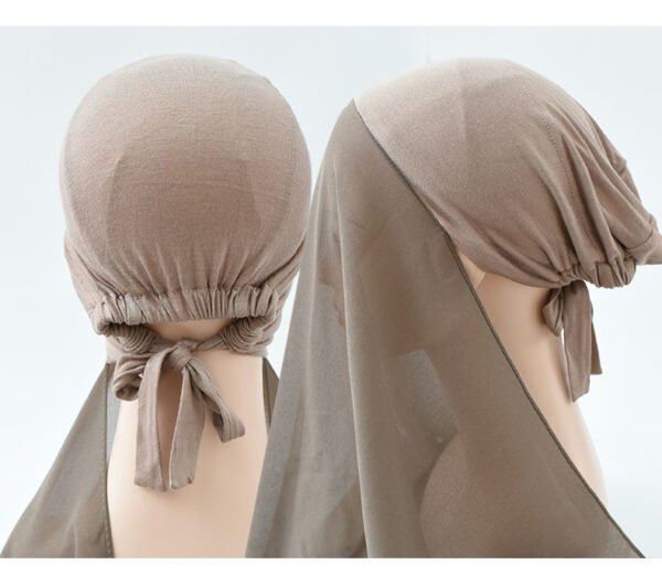 Wholesale Hijab Caps , Easy To Wear Hijab Adjustable Headscarf - Image 6