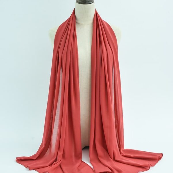 132 colors solid color chiffon hijabs, long scarf