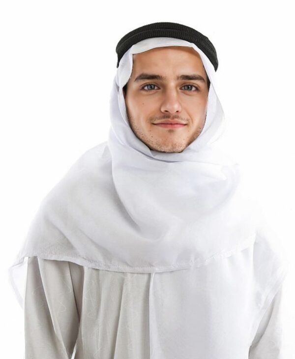 Arab Scarves Wholesale Shemagh scarf Supplier White Arab Ghutra Keffiyeh