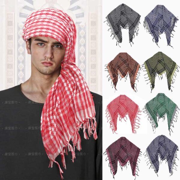 Dubai Popular Shemagh with Fringe Hot Selling scarf Spot Wholesale