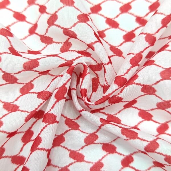 Arab Shemagh Suppliers Muslim Keffiyeh Head Wrap Scarf - Image 2