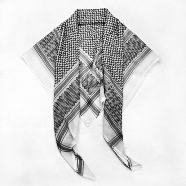 Arabic headscarf Dubai Saudi red printed square scarf Ghutra - Image 7