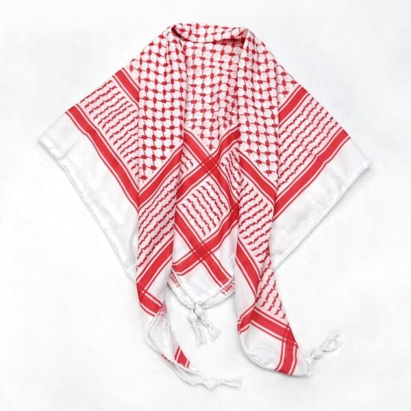 Arab Shemagh Suppliers Muslim Keffiyeh Head Wrap Scarf - Image 5